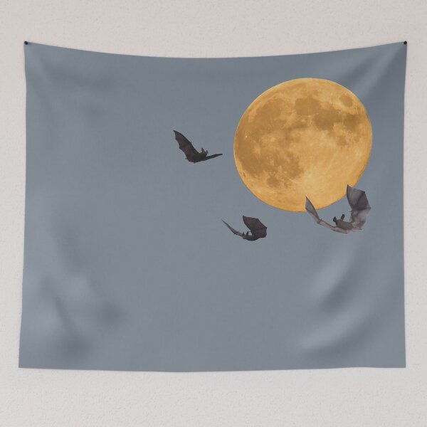 Item preview, Bats and the Full Moon designed and sold by eden1472.