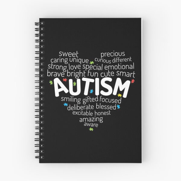 Item preview, Autism Heart Word Collage Awareness designed and sold by MillieConnor.