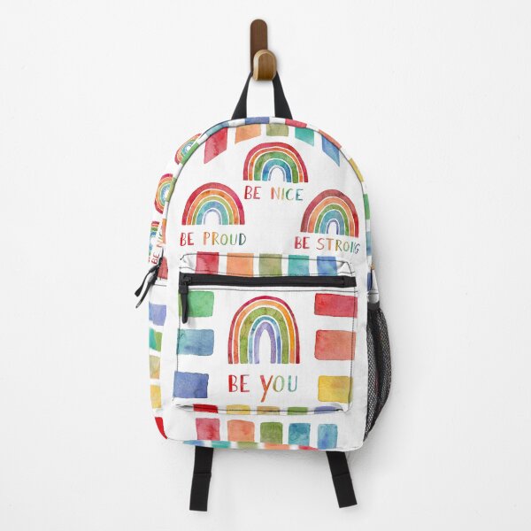Item preview, Watercolor Rainbows with Positive Messages designed and sold by GrousyGirl.
