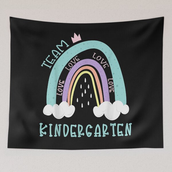 Item preview, Love Team Kindergarten Back to School 2021 Rainbow Teacher - Back to school designed and sold by begin-again.