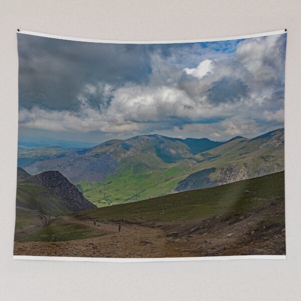 Item preview, Views of Snowdonia from Snowdon designed and sold by HazelWright.