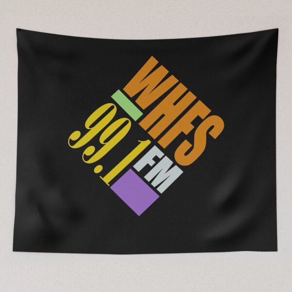 Item preview, WHFS 99.1 FM Washington, DC Retro Radio Station Classic T-Shirt designed and sold by AllanBushko.