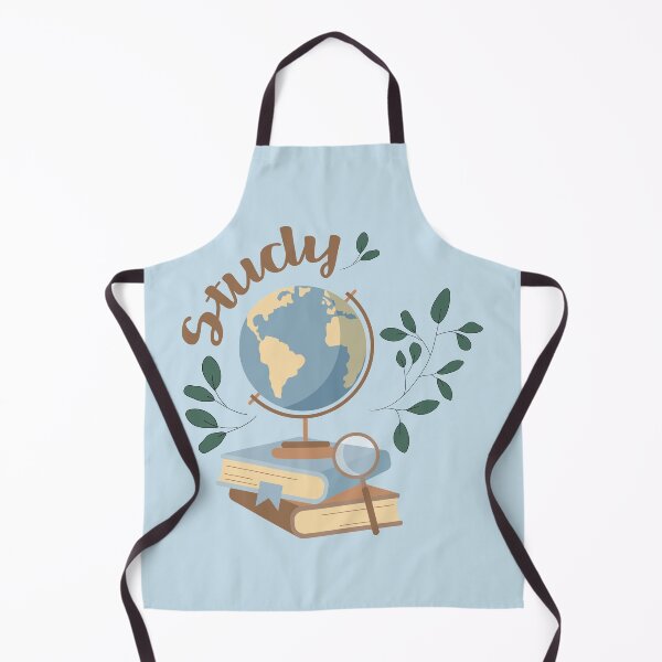 Item preview, Study typography composition with globe and books designed and sold by CutieBlue.