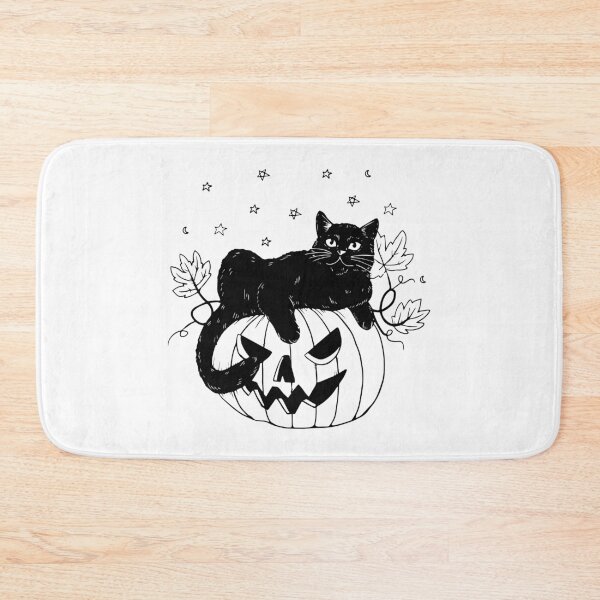 Item preview, Hallowen pumpkin cat designed and sold by nalo2.