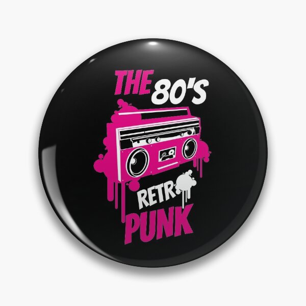 Item preview, The 80's Retro Punk As Living Fully Retro - Living Fully Retro designed and sold by Funwithmusic.