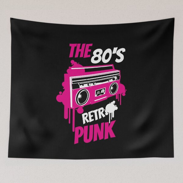 Item preview, The 80's Retro Punk As Living Fully Retro - Living Fully Retro designed and sold by Funwithmusic.