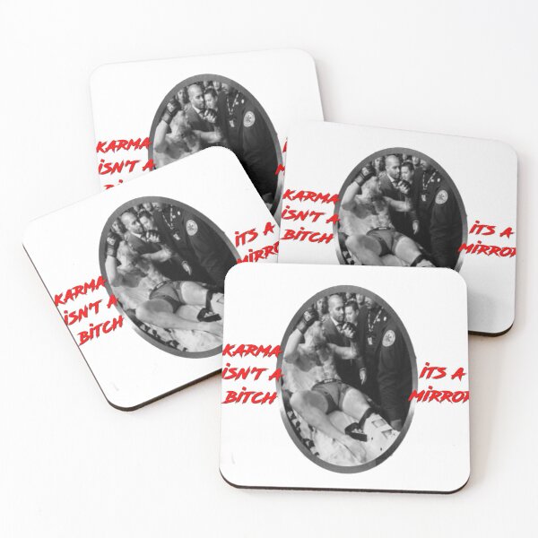 Item preview, "Karmia Isn't a B**ch Its a Mirror UFC Quote designed and sold by Extremist.