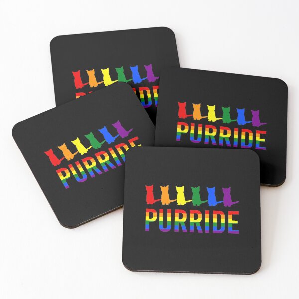Item preview, Gay Pride Cat Purride Lgbt Funny designed and sold by MillieConnor.