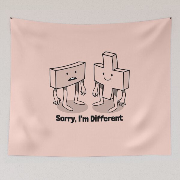 Item preview, Sorry, I'm Different designed and sold by farhan20.
