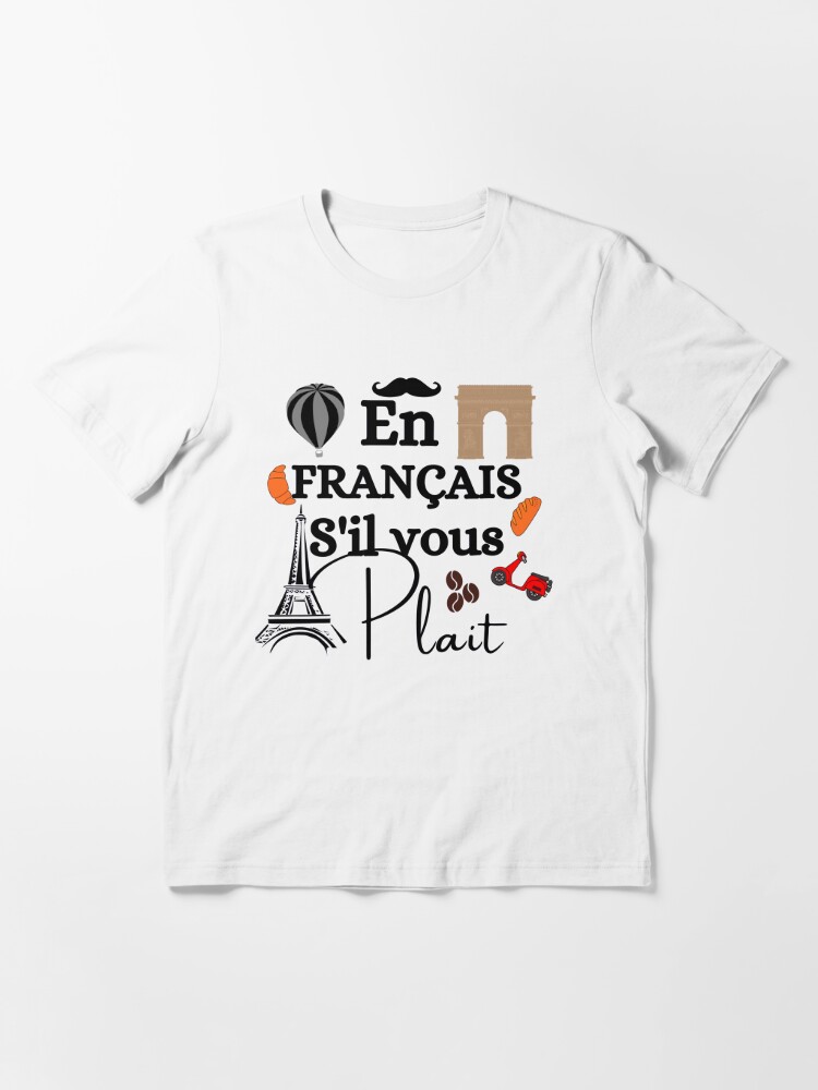 Tee shirt en discount français