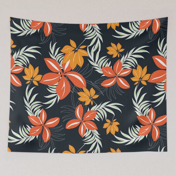 Item preview, Tropical Flora Pattern designed and sold by veczock.