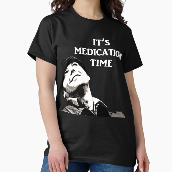Aperçu de l'œuvre Temps de médication (pour le fond foncé) créée et vendue par goldenanchor.