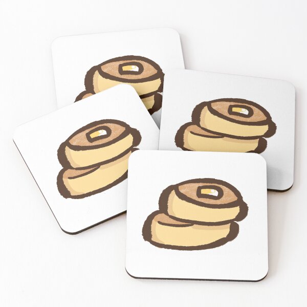 Item preview, kawaii Japanese Fluffy Pancakes with butter designed and sold by GLwithUs.