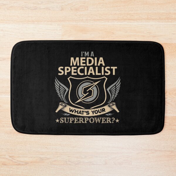 Item preview, Media Specialist T Shirt - Superpower Job Gift Item Tee designed and sold by kimbowen43.