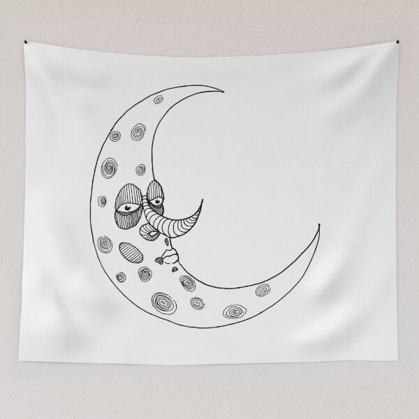 Item preview, Solemn Moon  designed and sold by NiasCanvas.