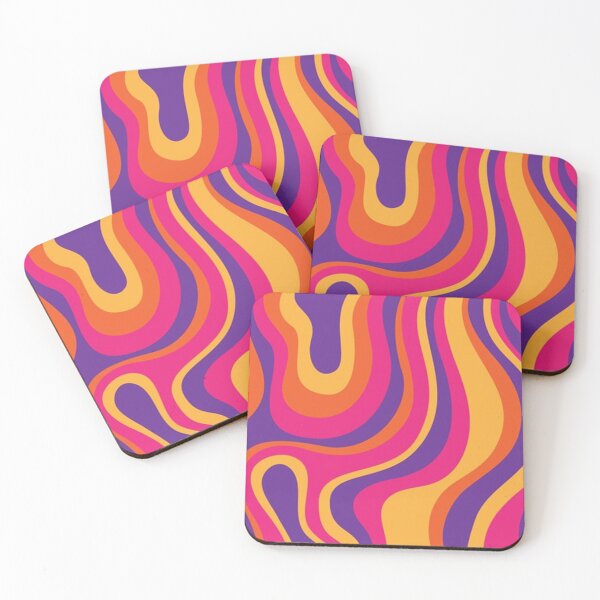 Item preview, Psychedelic Vintage Color Pattern Design designed and sold by AritraSur.