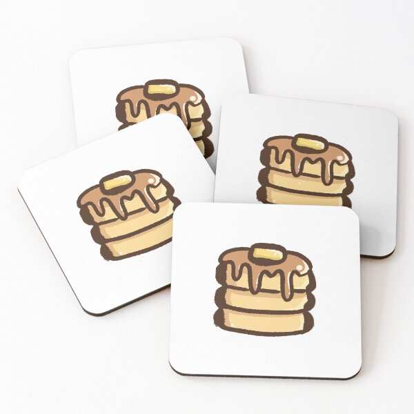 Item preview, kawaii Japanese Fluffy Pancakes with butter designed and sold by GLwithUs.