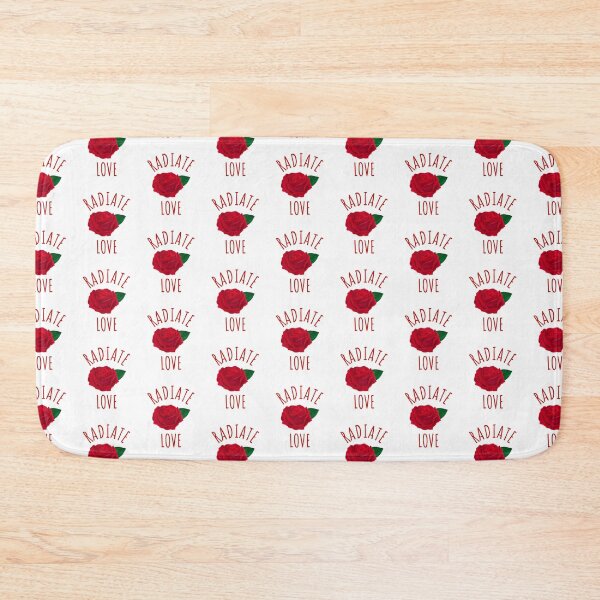 Item preview, Red Rose Radiate Love  designed and sold by The Junto Shop.