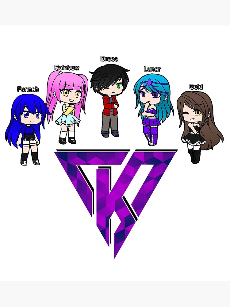 "itsfunneh and the krew" Art Print for Sale by kader011 | Redbubble