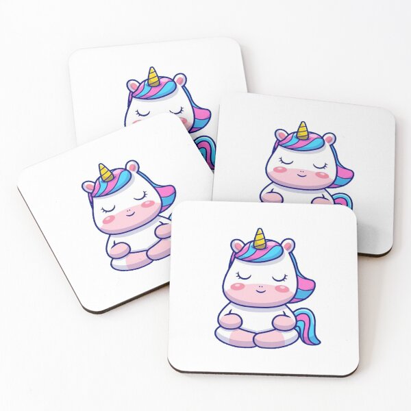 Item preview, UNICORN YOGA ON MY MIND ANIMAL GIFT YOGA LOVER GIFT UNICORN LOVER designed and sold by Kukiishop.