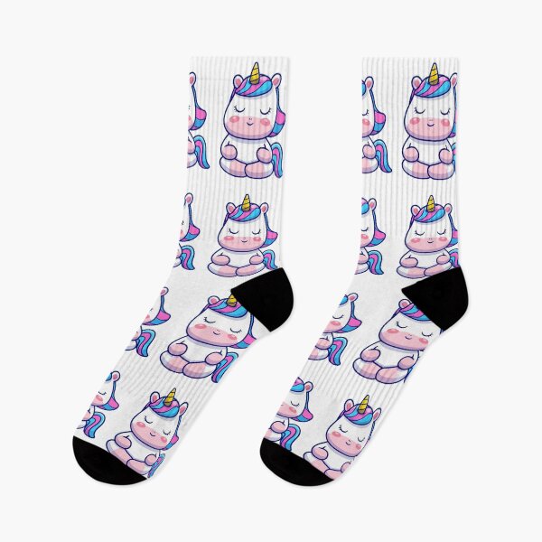 Item preview, UNICORN YOGA ON MY MIND ANIMAL GIFT YOGA LOVER GIFT UNICORN LOVER designed and sold by Kukiishop.