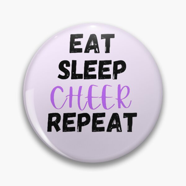 Item preview, Eat sleep cheer repeat  designed and sold by smrithi2936.
