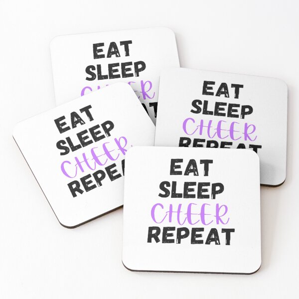 Item preview, Eat sleep cheer repeat  designed and sold by smrithi2936.
