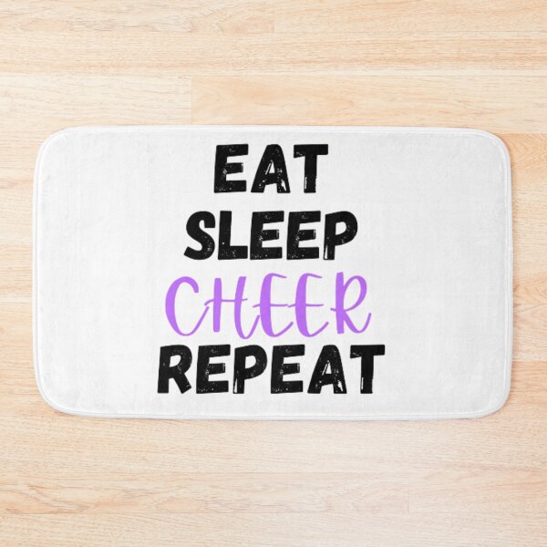 Item preview, Eat sleep cheer repeat  designed and sold by smrithi2936.