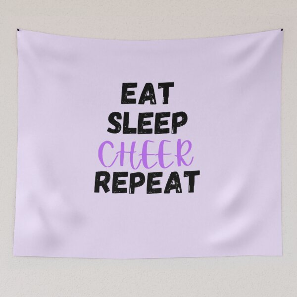 Item preview, Eat sleep cheer repeat  designed and sold by smrithi2936.