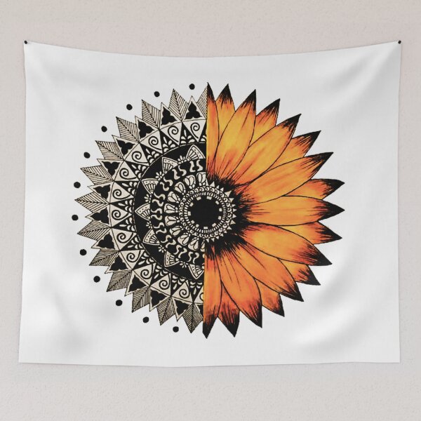 Item preview, Sunflower Mandala art designed and sold by Tomzie.