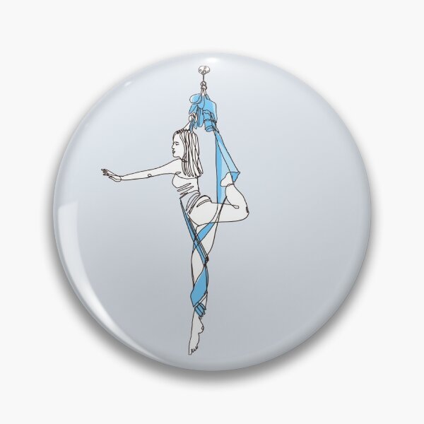 Item preview, Aerial Yoga - Light Blue designed and sold by Arkneer.