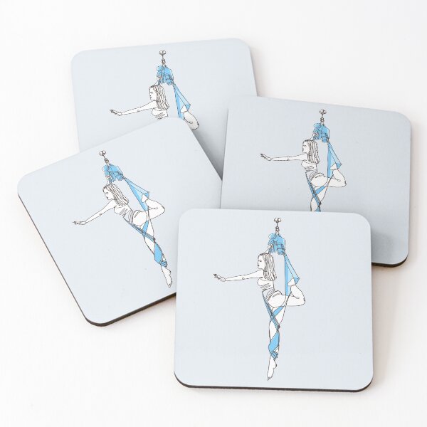 Item preview, Aerial Yoga - Light Blue designed and sold by Arkneer.