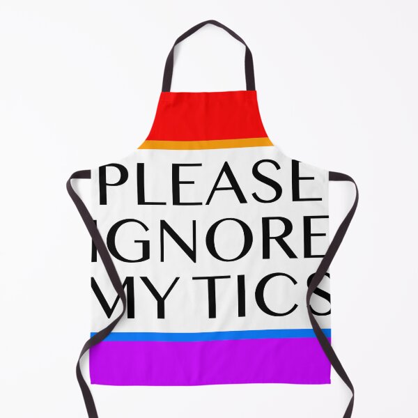 Item preview, Please ignore my tics (Rainbow) designed and sold by ShardStudios.