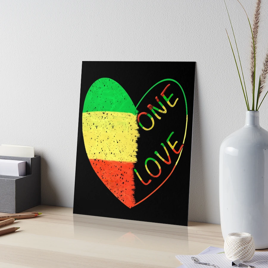 Rasta Reggae Jamaica - love heart “Reggae music” Jamaican