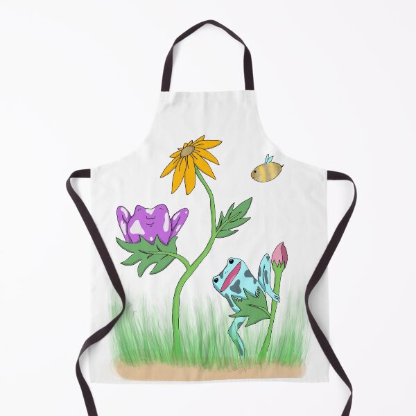 Item preview, Frogs in the meadow designed and sold by AlpacaSparkles.