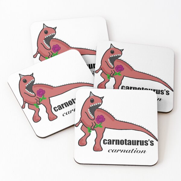 Item preview, Carnotaurus Carnation designed and sold by pun-asaurus.