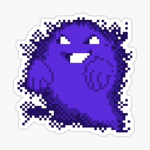 Shiny Gigantamax Gengar Sticker (clear background)