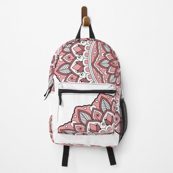 Item preview, Mandala Design in Coral Pink designed and sold by mbhuyan.