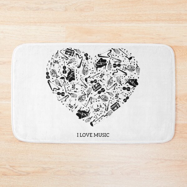 Item preview, I Love Music designed and sold by IshitaPoint.