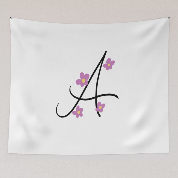 Item preview, A letter monogram designed and sold by AlpacaSparkles.