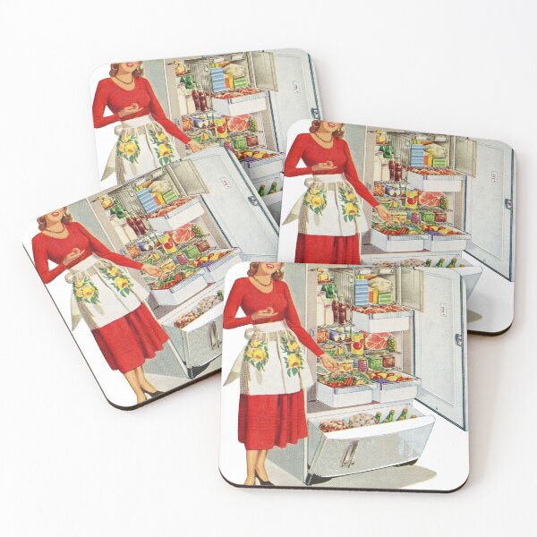 Item preview, Vintage Full Fridge  designed and sold by food-nostalgia.