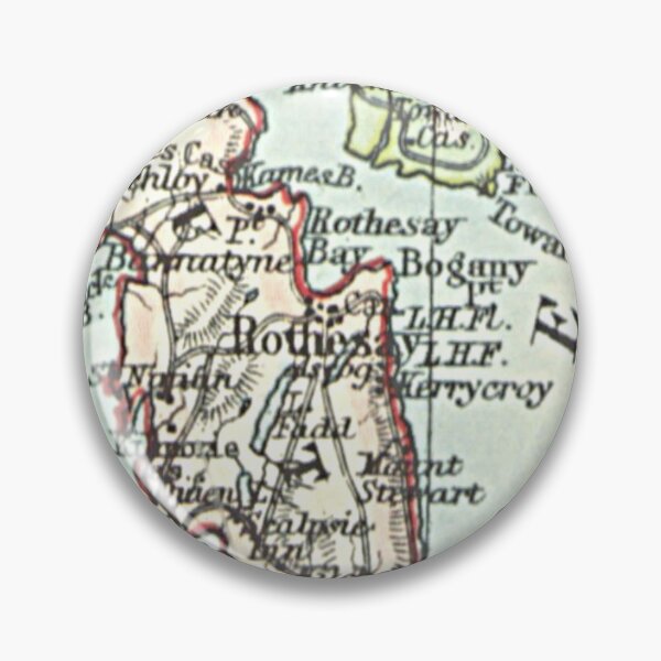 Item preview, ROTHESAY & surrounding area map 1899 designed and sold by yourscotland.