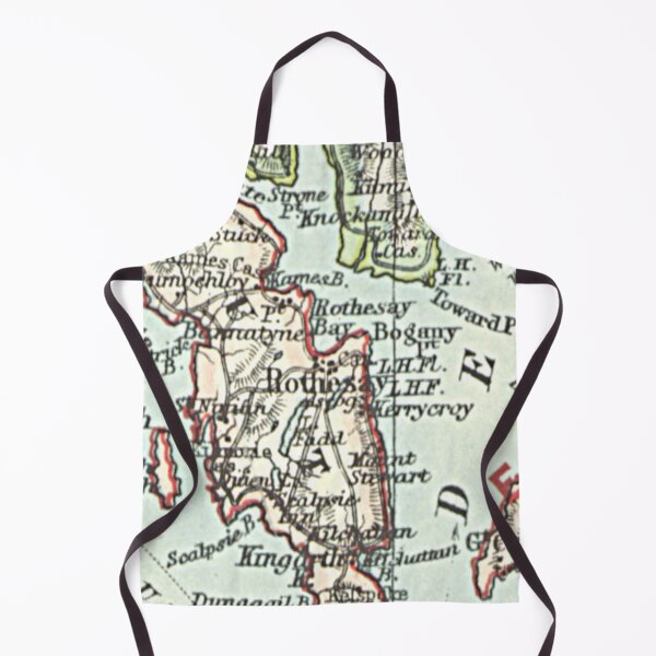 Item preview, ROTHESAY & surrounding area map 1899 designed and sold by yourscotland.