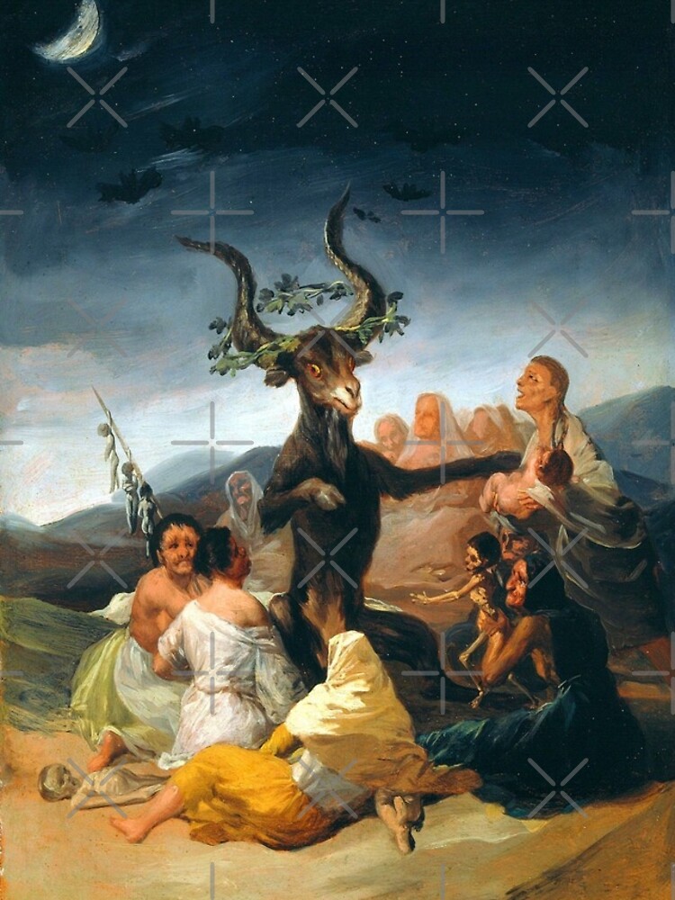 Francisco Goya - The Sabbath of witches iPhone Case
