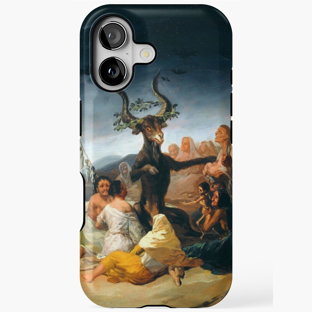 Francisco Goya - The Sabbath of witches iPhone Case