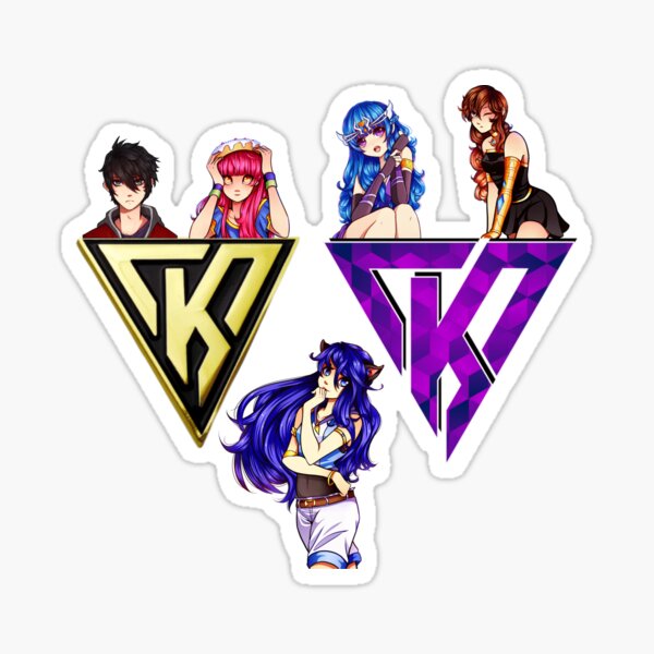 "itsfunneh and the krew" Sticker for Sale by kader011 | Redbubble