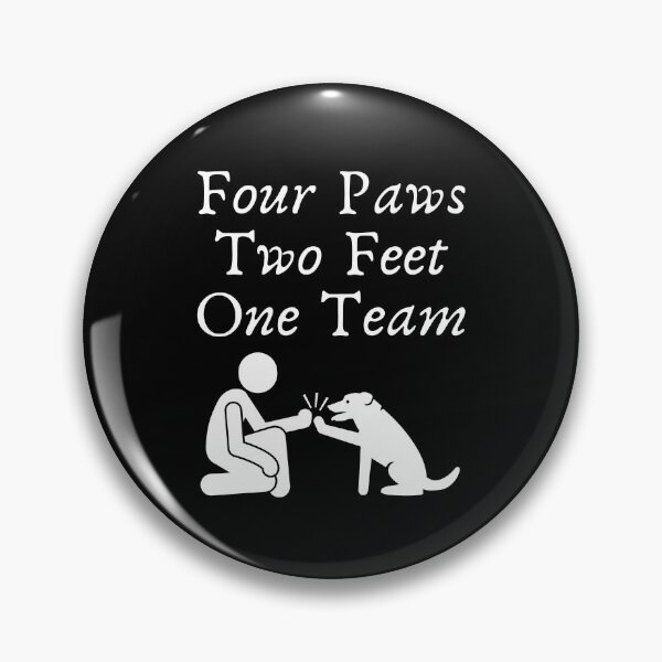 Item preview,  Four Paws Two Feet One Team - Dog Trainer designed and sold by VikGen.