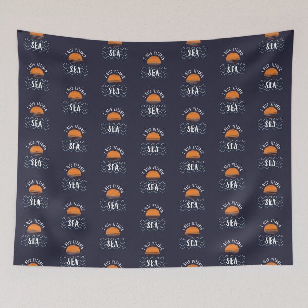 Item preview, I Need Vitamin Sea designed and sold by Marzuqi Che Rose.