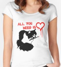 All You Need Is Cat Women's Fitted Scoop T-Shirt