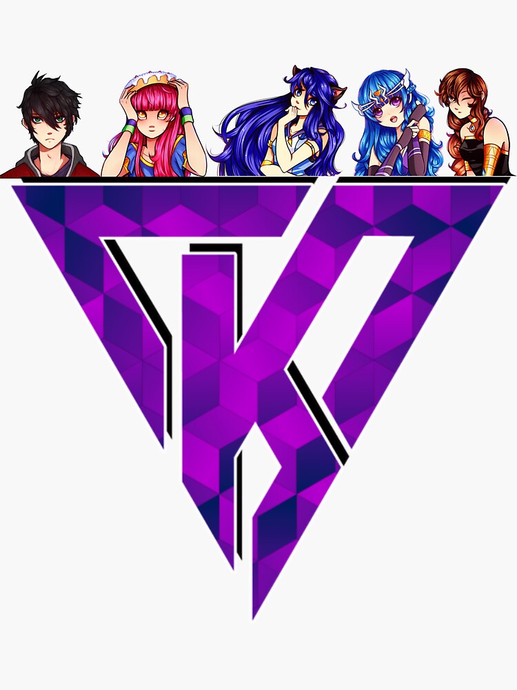 "itsfunneh and the krew" Sticker for Sale by kader011 | Redbubble